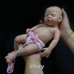 12? Micro Preemie Full Body Silicone Reborn Girl Doll Lifelike Set For Kids Gift