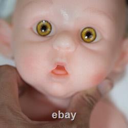 16.5Adorable Elf Girl Reborn Babies Doll Full Platinum Silicone Newborn Gifts