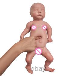 17Inch Twins Reborn Baby Doll Lifelike Full Body Silicone Doll Newborn Girl Gift