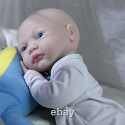 17.7'' Handmake Silicone Reborn Baby Doll Kids Playmate Birthday Gifts Art Dolls