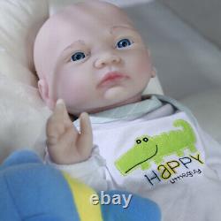 17.7'' Handmake Silicone Reborn Baby Doll Kids Playmate Birthday Gifts Art Dolls