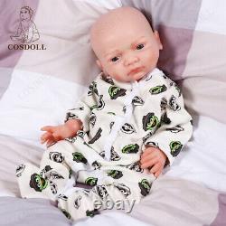 17.7'' Lifelike Silicone Reborn Baby Doll Waterproof Kids Playmate Holiday Gifts
