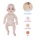 17.7 Reborn Silicone Baby Doll Soft Lifelike Body Touch Artificial Doll Gift