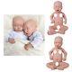 18Inch Twins Silicone Reborn Baby Doll Lifelike Full Body Doll Newborn Girl Gift