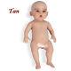 18.5 Full Silicone Reborn Baby Doll Soft Silicone Newborn Doll for infant Gift