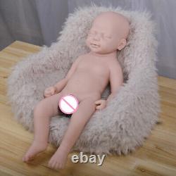 18.5 Unpainted Doll DIY Reborn Girl Dolls Silicone Doll All Hallow's Day Gifts