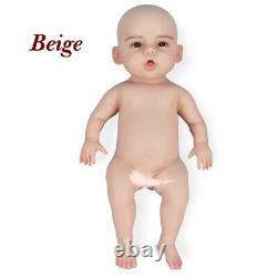 18 7LB Realistic Baby Doll Full Body Silicone Baby Doll Reborn Baby infant gift