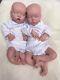 18 Twins Full Body Soft Silicone Reborn Baby Doll Lifelike Newborn Girls Gift