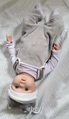 19'' IVITA Reborn Baby Boy Full Body Silicone Doll Lifelike Infant Kids Gifts