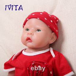 20 Inch Soft Silicone Reborn Doll Lifelike Newborn Baby Girl Xmas Gift OOAK Doll