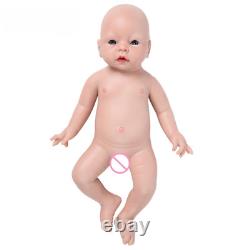 20inch 3200g 100% Silicone Reborn Baby Doll Realistic Unpainted Soft Gift