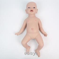 21'' Silicone Reborn Girl Infant Doll Can take a pacifier Kids Birthday Gift