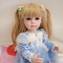 22 Full Silicone Vinyl Reborn Baby Doll Girl Christmas Gift Princess Toddler
