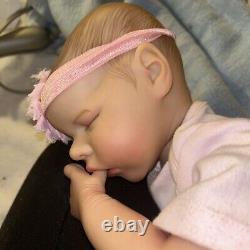 22 Lifelike Newborn Reborn Baby Dolls Full Silicone Vinyl Body Handmade Gift