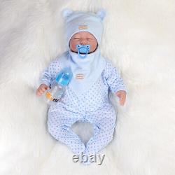 22 Realistic Reborn Baby Dolls Vinyl Silicone Toddler Boy/Girl/Twins Doll Gift