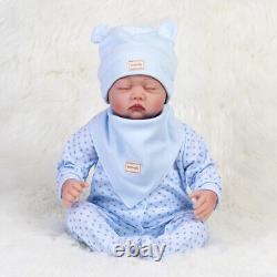 22 Realistic Reborn Baby Dolls Vinyl Silicone Toddler Boy/Girl/Twins Doll Gift