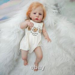 22 Realistic Reborn Dolls Full Handmade Baby Silicone Vinyl Newborn Doll Gift