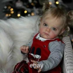 23 Reborn Baby Dolls full Silicon Girl Lifelike Newborn Toddler cloth Doll Gift