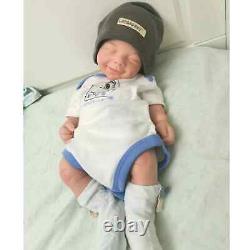 40cm Handmade Solid Full Silicone Rebirth Baby Doll Newborn Xmas Gift Babies