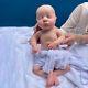 44cm Handmade Reborn Baby Lifelike Newborn Full Soft Body Silicone Boy Doll Gift