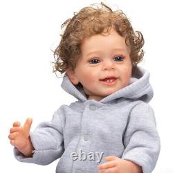 55CM Full Body Soft Silicone Reborn Baby Boy Doll Gifts Bath Toy Waterproof New