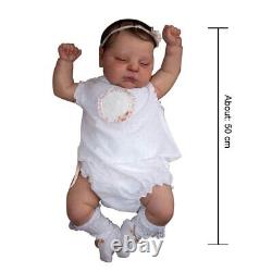 55CM Reborn Doll Soft Silicone Gift Fashion Dolls Handmade Toddler Toy for Kids