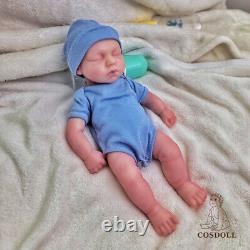 COSDOLL12''Full Body Silicone Reborn Baby Lifelike Sleeping Baby holiday gifts