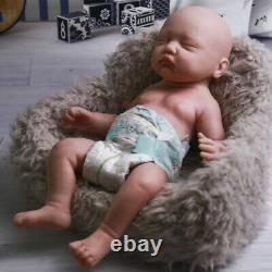 COSDOLL 17.7 Reborn Baby Dolls 3.45KG Platinum Silicone Baby Doll Birthday Gift