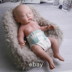 COSDOLL 17.7 Reborn Baby Dolls 3.45KG Platinum Silicone Baby Doll Birthday Gift