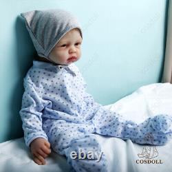 COSDOLL 19'' BOY Reborn Baby Dolls Handmade Lifelike Newborn Doll XMAS Gifts