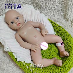 Full Body Silicone Cute Boy Newborn Doll 20Lifelike Reborn Baby Doll Gifts