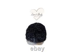 Hedgehog Adoption Gift Set Darkish Brown Hair Silicone Hedgehog