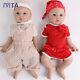 IVITA 17Boy and Girl Baby Full Body Silicone Doll Real Reborn Baby Kids Gifts