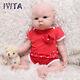 IVITA 19 Full Soft Silicone Reborn Baby Girl Doll Kids Gift Vivid Silicone Doll