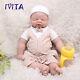 IVITA 19'' Full Squishy Silicone Reborn Doll Floppy Newborn Baby BOY Kids Gift