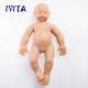 IVITA 19'' Soft Silicone Reborn Dolls Eyes Closed Baby GIRL Kids Xmas Gift