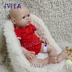 IVITA 20'' Full Soft Silicone Reborn Doll 7.7lbs Silicone Baby Girl Holiday Gift