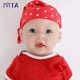 IVITA 20 Handmade Silicone Rebirth Baby Girl Doll Newborn Accompany Xmas Gift