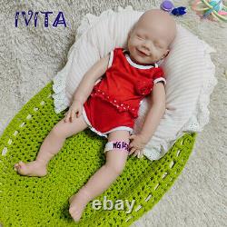 IVITA 20'' Platinum Silicone Reborn Doll 7.0lbs Lifelike Sleeping Baby Girl Gift