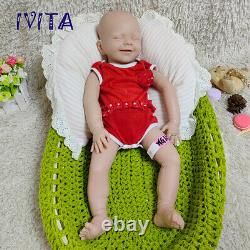 IVITA 20'' Platinum Silicone Reborn Doll 7.0lbs Lifelike Sleeping Baby Girl Gift