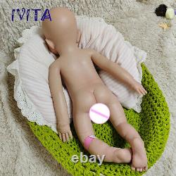 IVITA 20'' Platinum Silicone Reborn Doll Lifelike Sleeping Baby Boy Gift