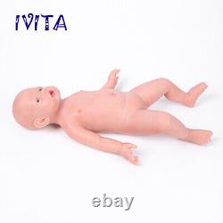 IVITA 20'' Silicone Reborn Doll Lifelike Newborn Baby GIRL 3100g Toy Xmas Gift
