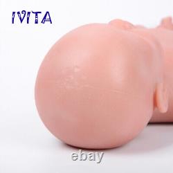 IVITA 20'' Silicone Reborn Doll Lifelike Newborn Baby GIRL 3100g Toy Xmas Gift