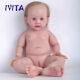 IVITA 20'' Silicone Reborn Doll Rooted Hair Newborn Baby Girl Toy Gift 5000g