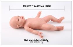 IVITA 20'' Soft Silicone Reborn Doll Baby Girl Kids Birthday Gift Toy