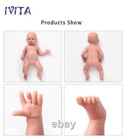 IVITA 20'' Soft Silicone Reborn Doll Lifelike Floppy Newborn Baby Girl Toy Gift