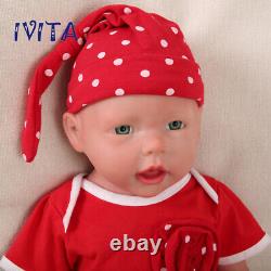 IVITA 20inch Newborn Baby Girl Silicone Reborn Baby Doll Kids Xmas Gift