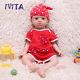 IVITA 21'' Soft Body Silicone Reborn Baby Girl Doll Realistic Infant Kids Gift