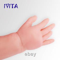 IVITA 22'' Soft Silicone Reborn Doll Newborn Baby GIRL Toy Birthday Gift 5800g
