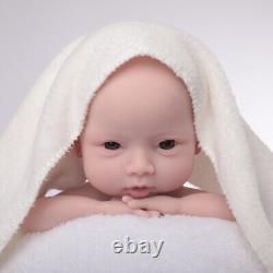 KnowU Silicone Baby 47CM Girl Rebirth Doll Newborn Baby Toy Companion Kids Gift